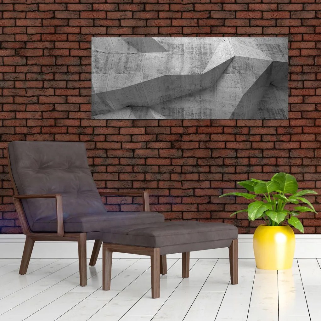 Tablou - 3D zid (120x50 cm)