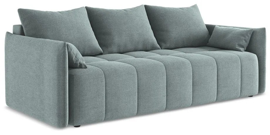 Canapea albastră extensibilă/cu spațiu de depozitare 225 cm Moku – Makamii