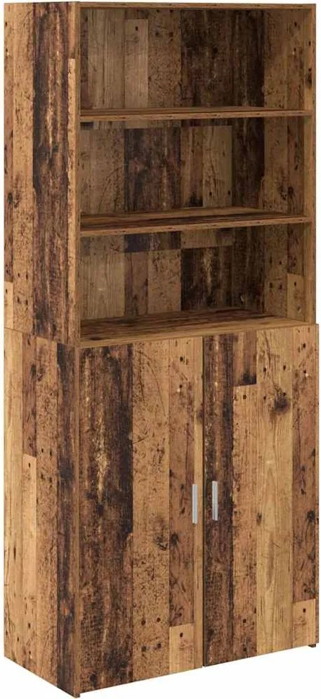 vidaXL Bufet Lemn Vechi 80 x 42,5 x 185 cm Lemn compozit