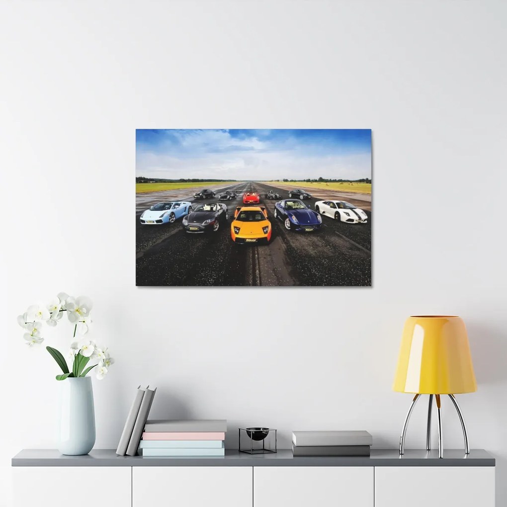Tablou Canvas Supercars 60x40 cm