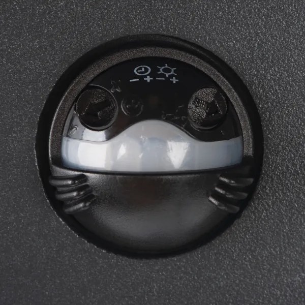 Kanlux 28995 - Aplica de perete LED REKA pentru exterior, cu senzor, LED/7W/230V, IP54, antracit