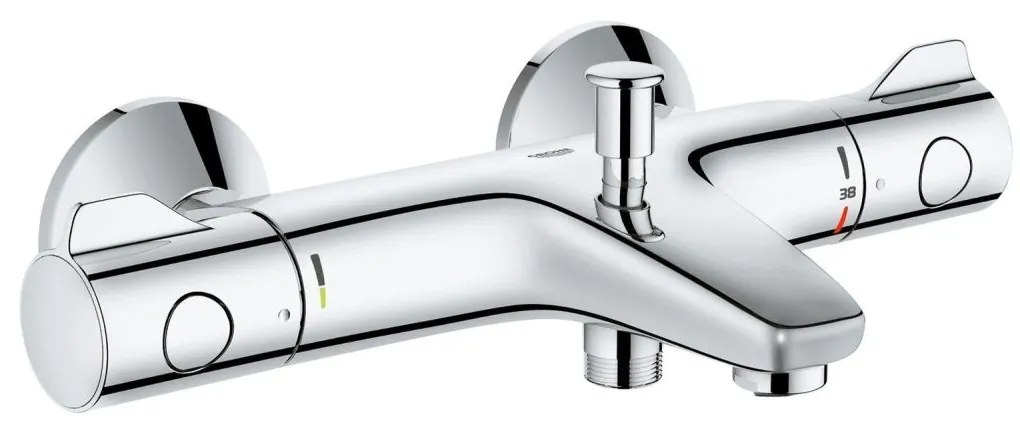 Grohe Grohtherm 800 baterie cada-dus perete da StarLight Chrome 34576000