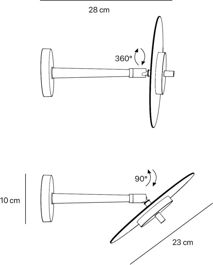 Aplica de perete design italian modern Vinyl-Inspired