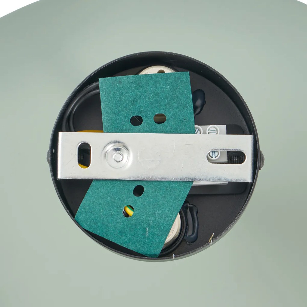 Lampă de perete de design verde organic 32cm 2 lumini - Pulley