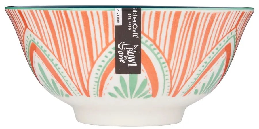 Bol din ceramică Kitchen Craft Folk, ø 16 cm