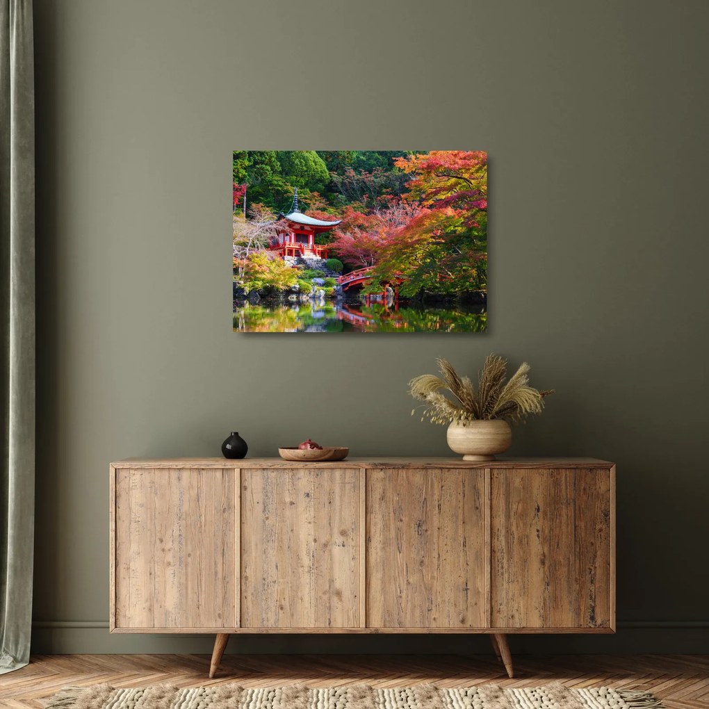 Tablou pe sticlă - Daigodji (70x50 cm)