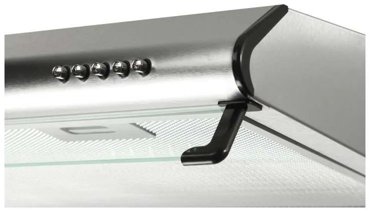 Hota traditionala Tornado Bona 10 (50) LED, 1 motor, latime 50 cm, absorbtie 380 m3/ora, filtru anti-grasimi aluminiu 5 straturi, Inox