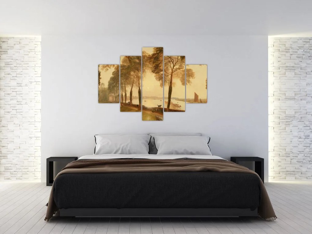 Tablou - Joseph Mallord William Turner, Mortlake Terrace, reproducere (150x105 cm)