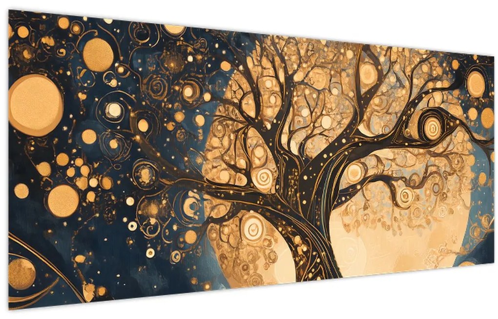 Tablou – Arbore suprarealist (120x50 cm)