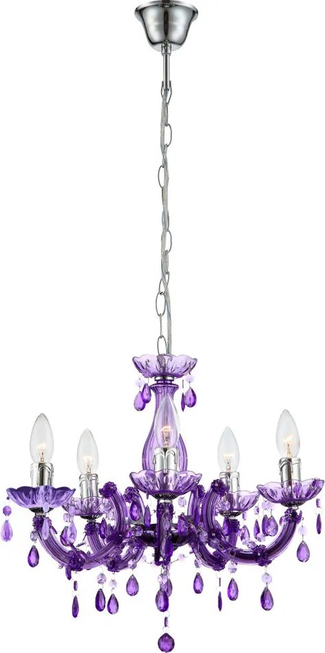 Globo CUIMBRA II 63115-5 Candelabre, Lustre crom 5 x E14 max. 40w IP20