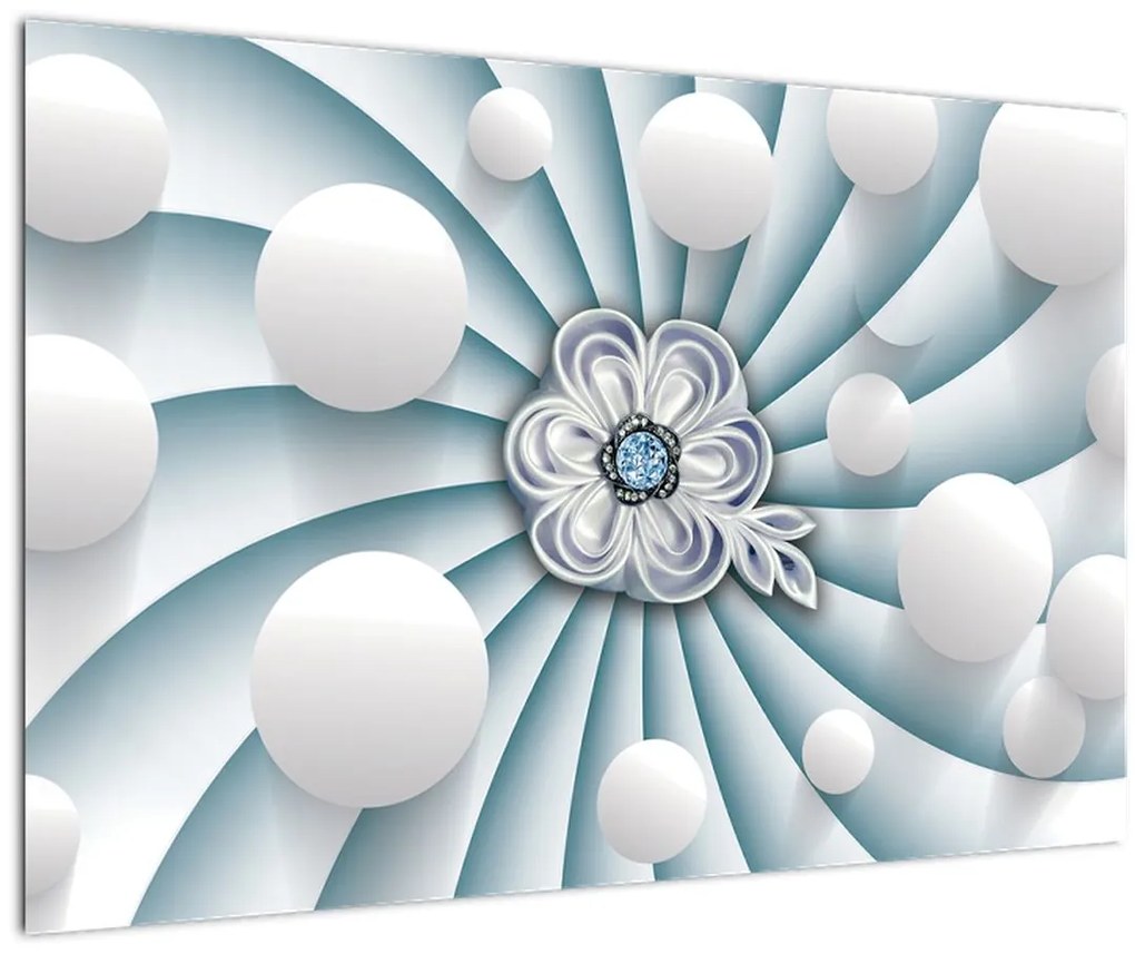 Tablou abstracției artistice (90x60 cm)