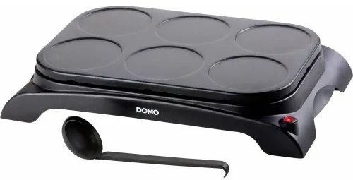 Aparat de facut clatite DO8709P, 1000 W, Negru