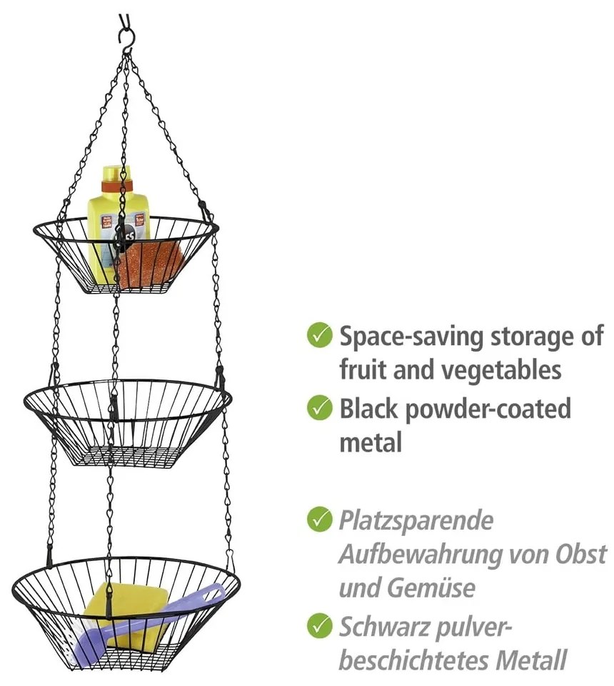 Coș de fructe suspendat din metal Trio – Wenko