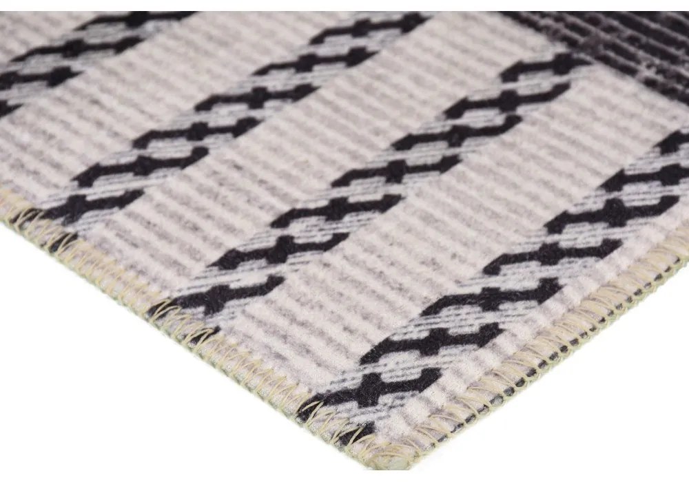 Covor gri lavabil 230x160 cm - Vitaus