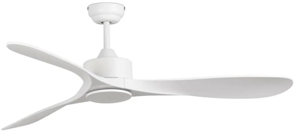 Ventilator de tavan FARO 33750DCWT LUZON L alb d. 132 cm WT + telecomandă
