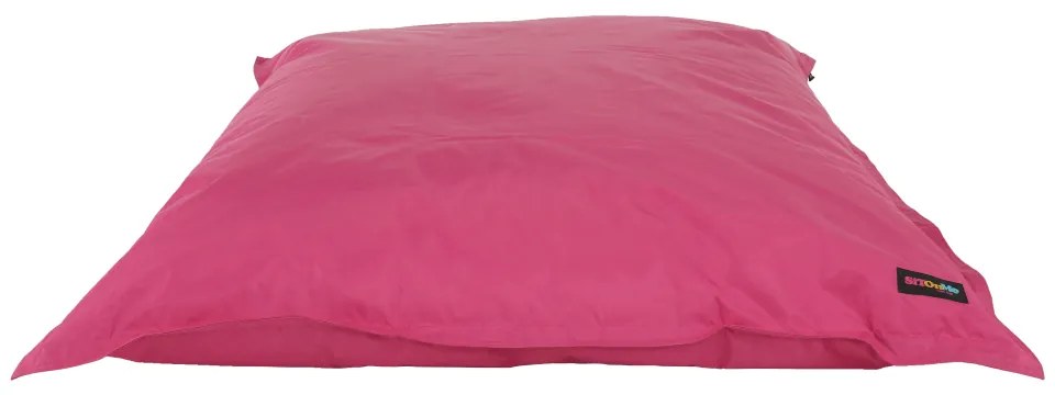Fotoliu tip sac, material textil roz, GETAF