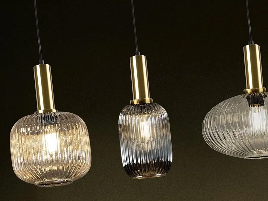 Lustra cu 5 pendule design modern Norma