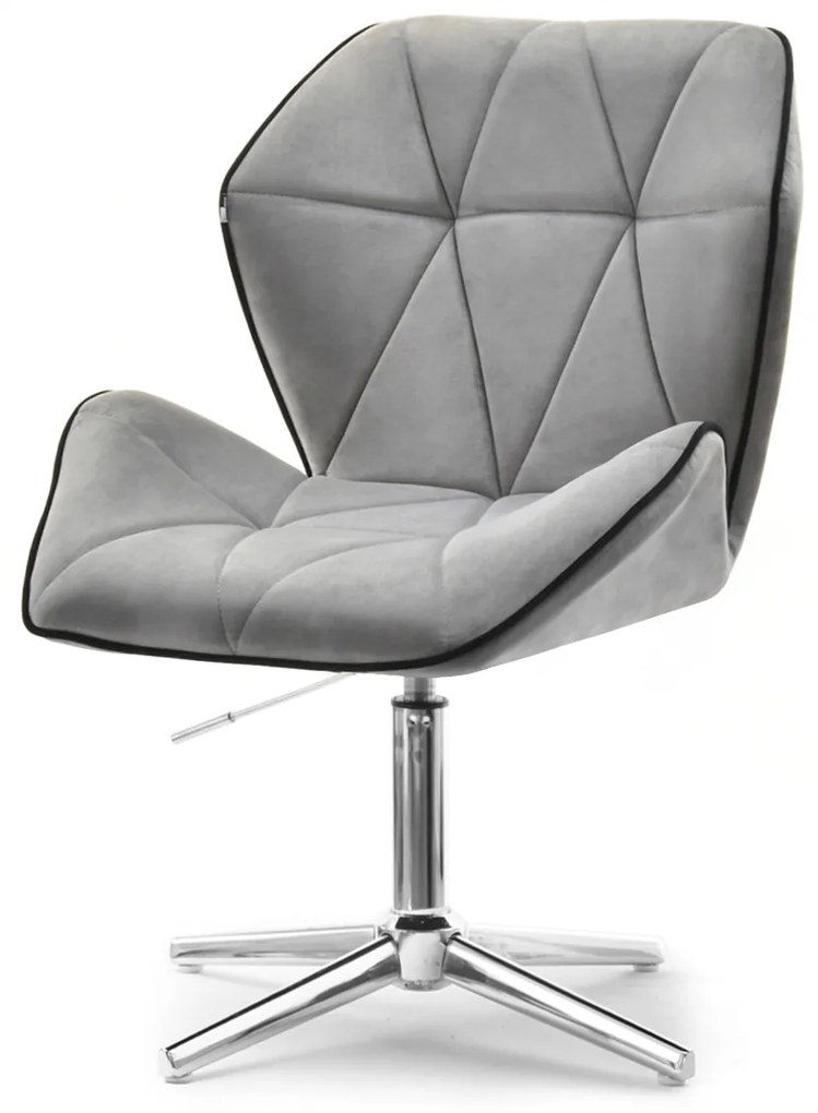 Fotoliu Velma S (gri + crom). 1110460