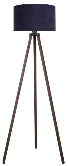 Lampadar VELVET 1xE27/60W/230V maro/albastru Brilagi