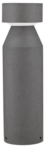 Stalp exterior din ciment IP65 LED Lua H-55,5cm