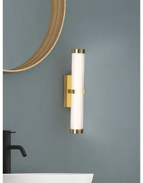 Searchlight 63124-1GO - Aplică de perete LED CLAMP/7W/230V