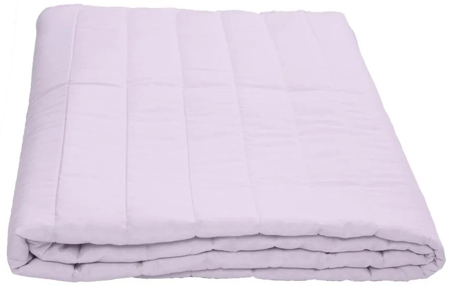 Pilota matlasata de vara 140x200 cm cu husa pentru perna SUMMER 70x90 cm, violet
