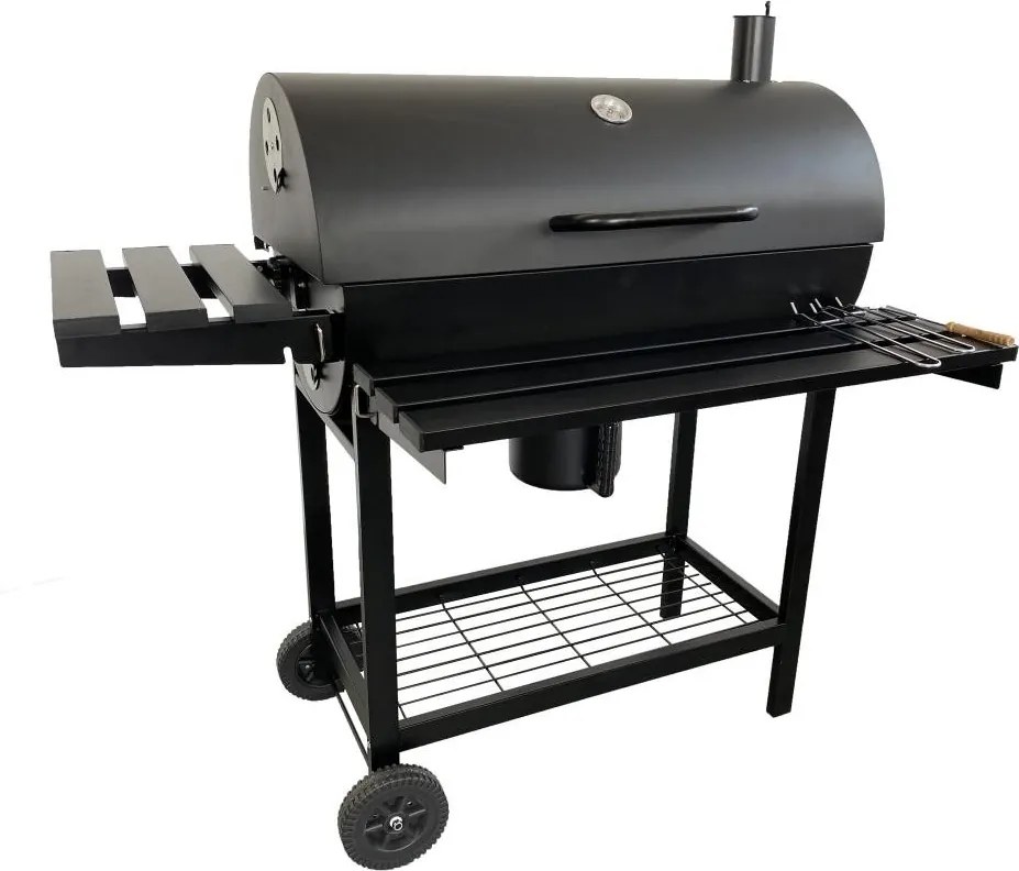 Grătar multifuncțional cu afumătoare + rotisor electric KRISTEN