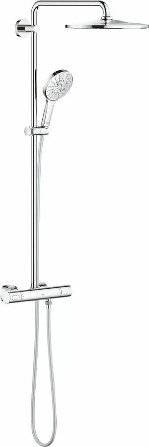 Coloana de dus cu baterie termostatata Grohe RainShower Smartactive 310 Mono