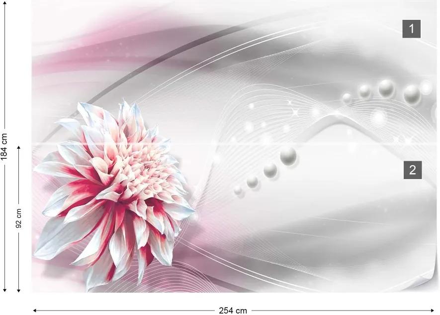 GLIX Fototapet - Flower Modern Design Vliesová tapeta  - 254x184 cm