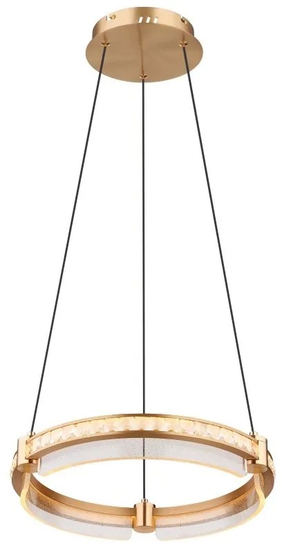 Lustra LED suspendata design circular cu telecomanda BLONDIE