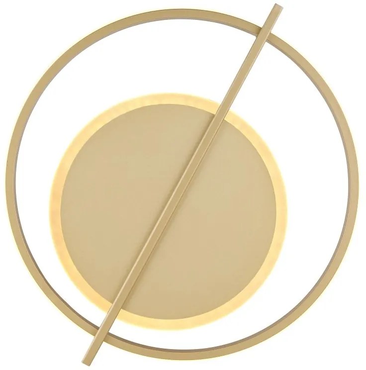 Plafoniera LED design modern Reball auriu