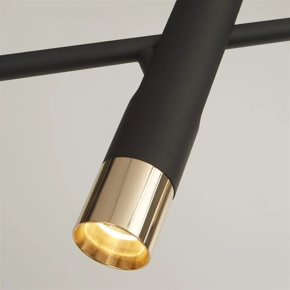 Lustra suspendata cu 5 spoturi LED directionabile Cylinder