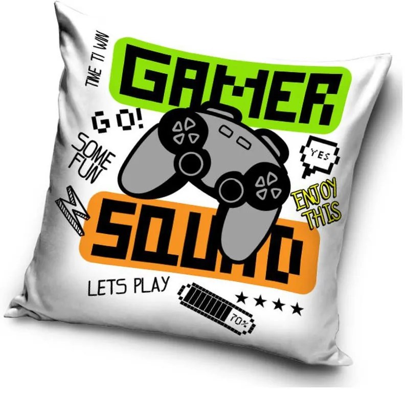 Gamer pernă decorativă, 40*40 cm