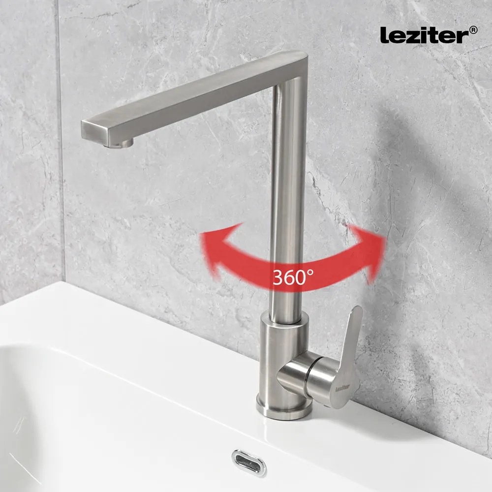 Robinet chiuvetă Valen lustruit