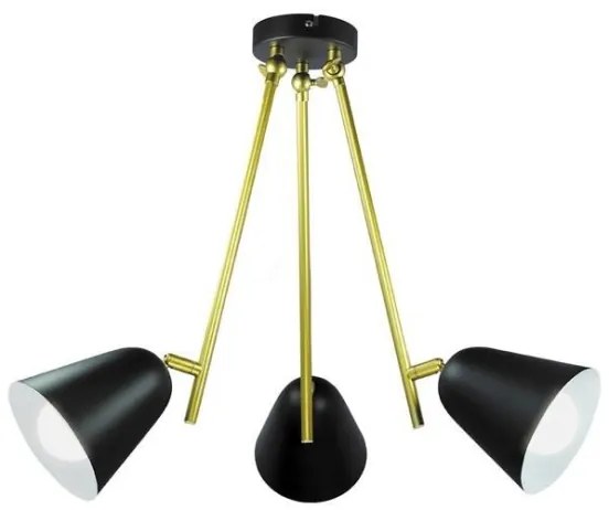 Rabalux 5376 - Lustră pe tijă ALDER 3xE14/40W/230V