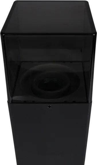 Lampă de exterior 1xE27/40W/230V IP44 50 cm neagră/fumurie