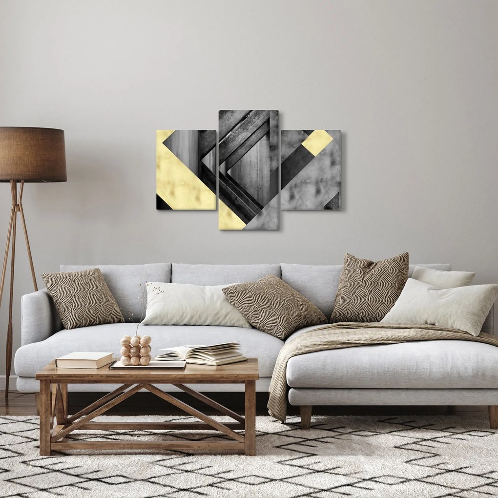 Tablou - Textura forme (90x60 cm)