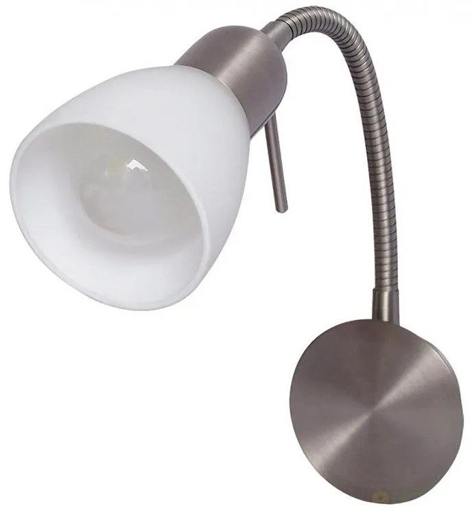 Aplica de perete, crom satinat, cablu cu intrerupator Soma 6300 RX