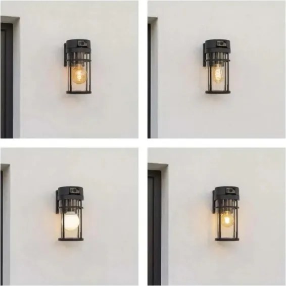 Aplică de perete pentru exterior cu cameră 1xE27/15W/230V Wi-Fi IP44