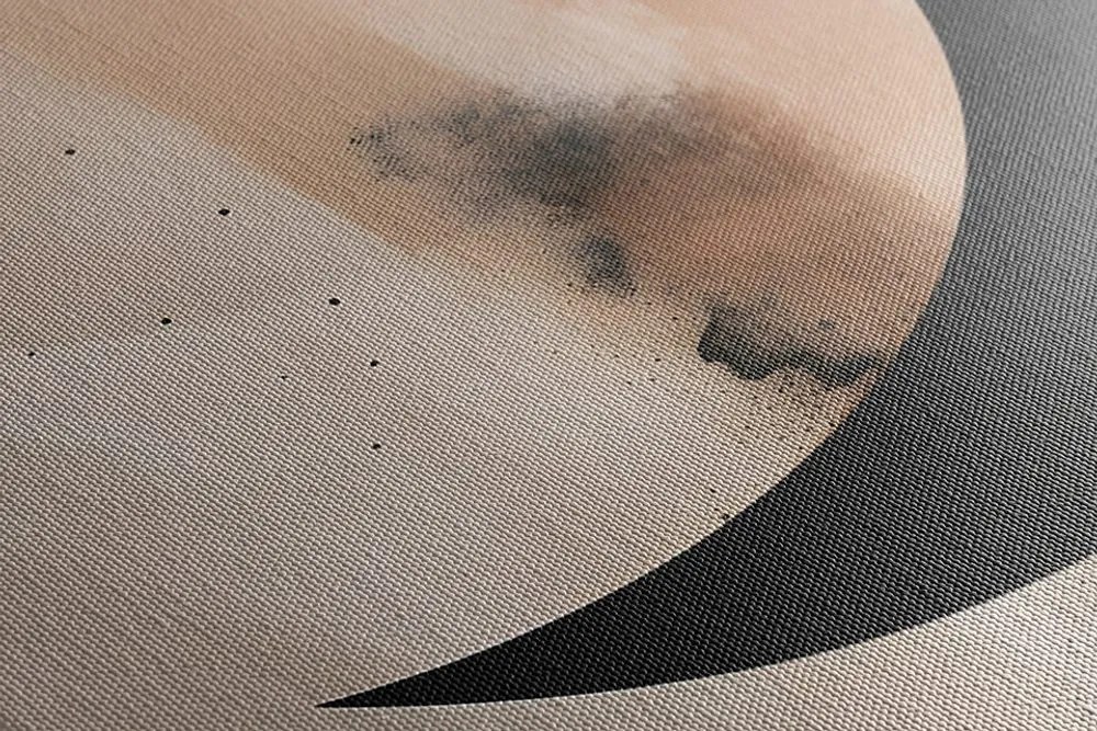 Tablou forme abstracte zi și noapte
