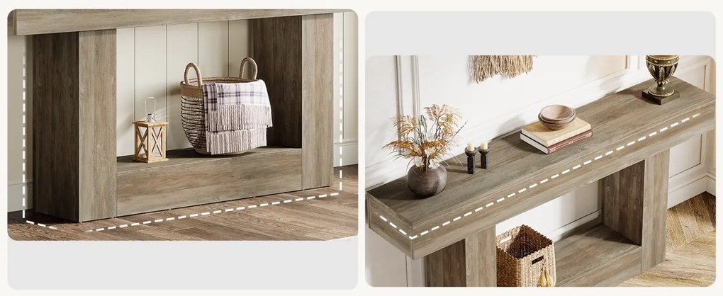 MAM4 - Masa Consola, 160 cm, masuta hol, living, dining, dormitor - Maro