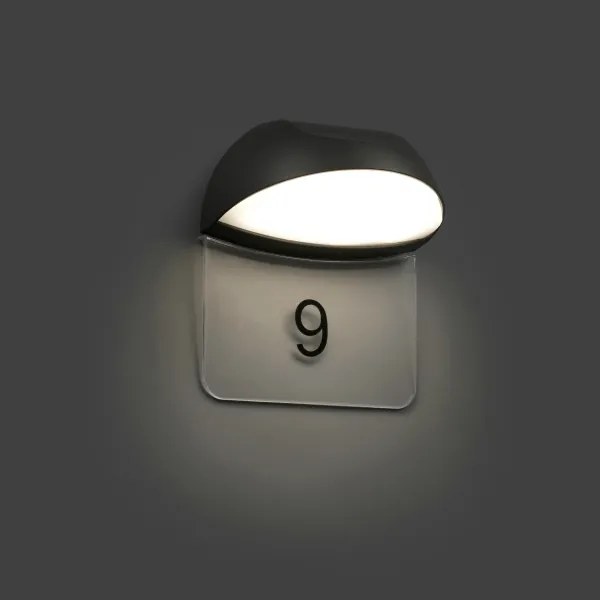 FARO 71197 - Corp de iluminat LED perete NUM 1xLED/7W/230V