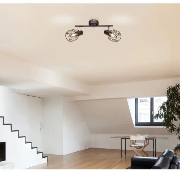 Globo 54801-2 - Lampa spot AKIN 2xE14/40W/230V