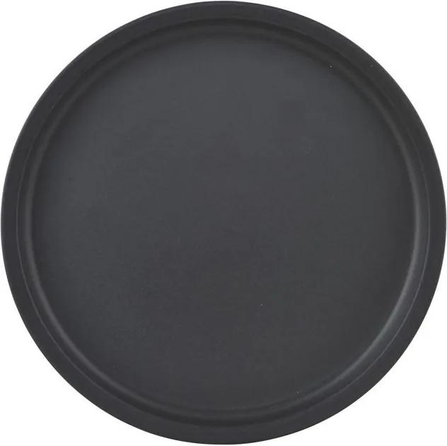 Farfurie din ceramica neagra 26,5 cm Nista House Doctor