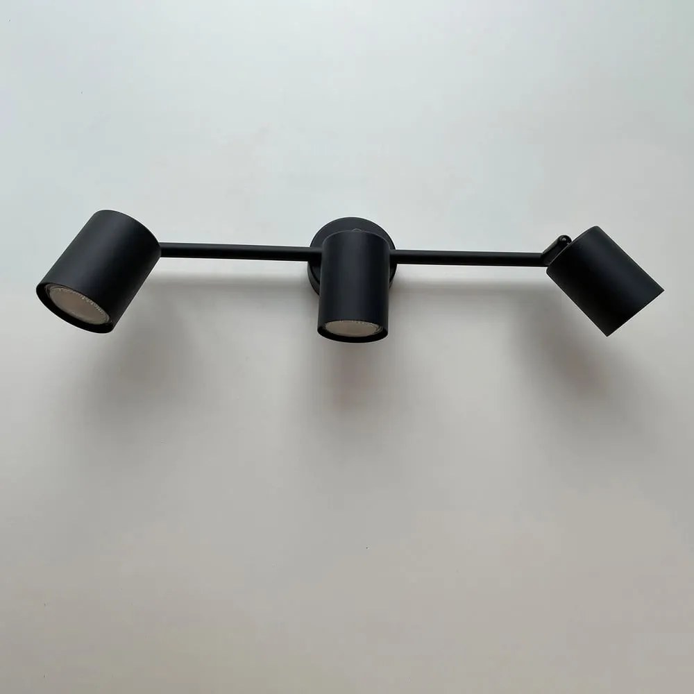 Spot negru LED din metal 8x42 cm Vano – Fischer & Honsel