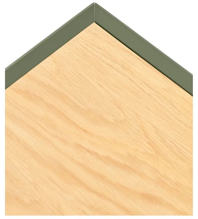 Comodă Teulat Arista, lățime 165 cm, verde