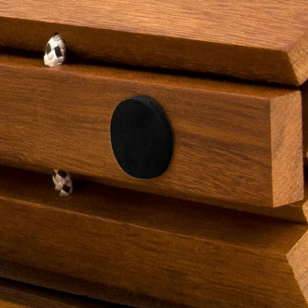 Covoraș de baie LINE, lemn de acacia, 80x50x1cm, maro Casaria