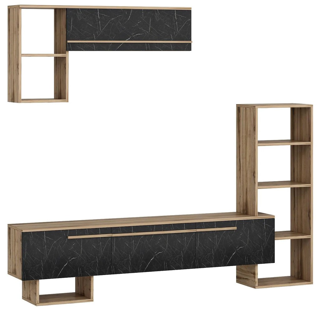Mobilier living Vipado (Nuc + negru) . Promo -38%. 1095664
