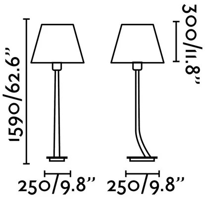 Lampadar / Lampa de podea eleganta design clasic REM auriu/alb