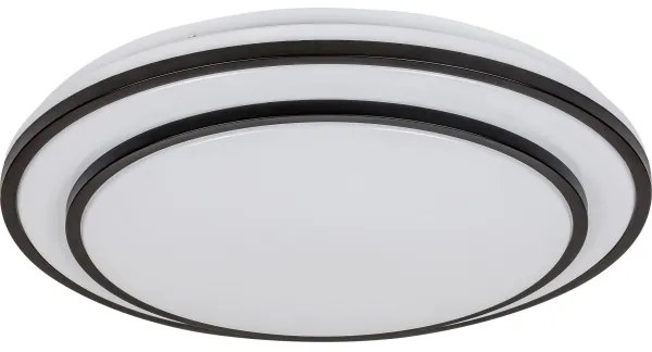 Rabalux 2130 - Plafonieră LED dimabilă LUPITA, 40W/230V, neagră, cu telecomandă